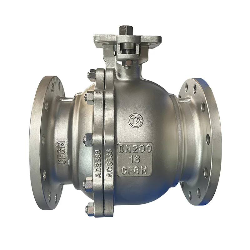 স্টেইনলেস স্টীল Flanged বল ভালভ